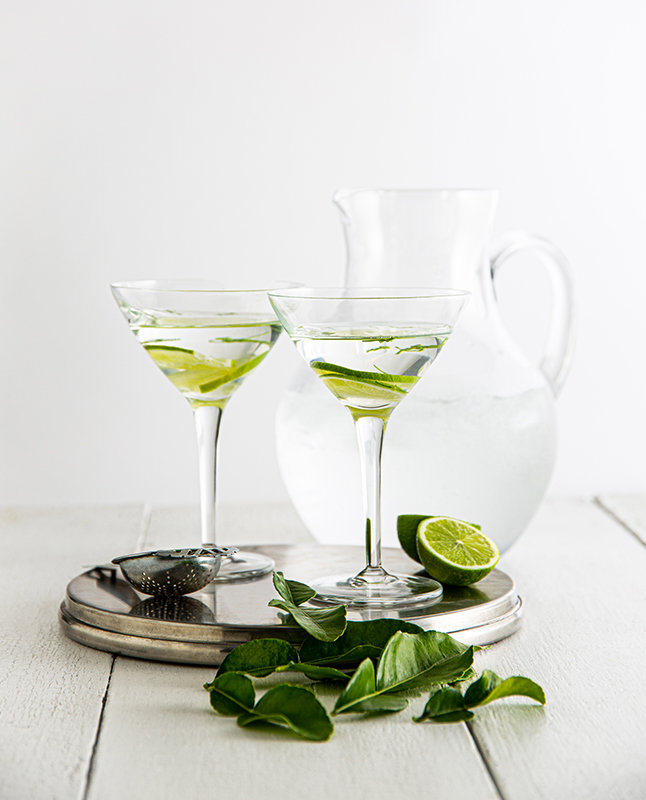 Makrut Lime Martini
